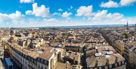 Panoramic view of Bordeaux