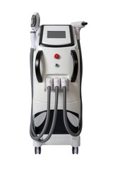 Laser machine for hair remove and beauty procedures. Cosmetic laser device