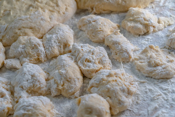 Sweet pastry for baking sweet buns