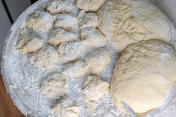 Sweet pastry for baking sweet buns