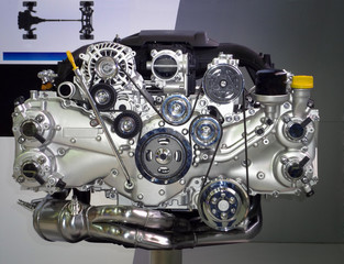 New generation car engine consuming less fuel