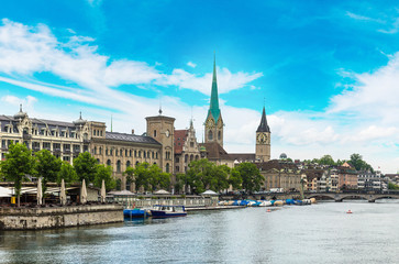 Historical part of Zurich