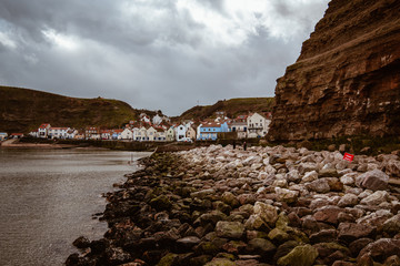 English Seaside Towns Beach Coastal Towns Drone Landscape Village