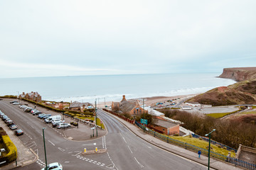 English Seaside Towns Beach Coastal Towns Drone Landscape Village