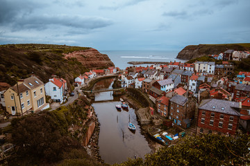 English Seaside Towns Beach Coastal Towns Drone Landscape Village