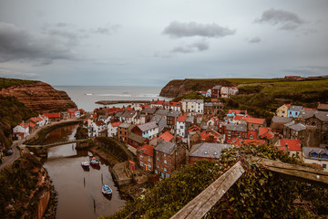 English Seaside Towns Beach Coastal Towns Drone Landscape Village