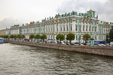 Fototapeta na wymiar Winter Palace in Saint Petersburg. Russia 
