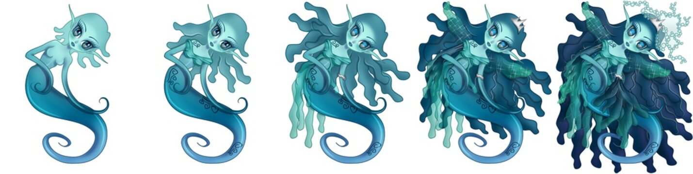 Water elemental evolution