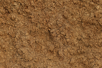 Background of brown dry earth