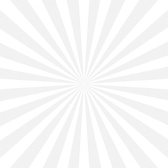 Radial background, monochrome poster design template, vector illustration