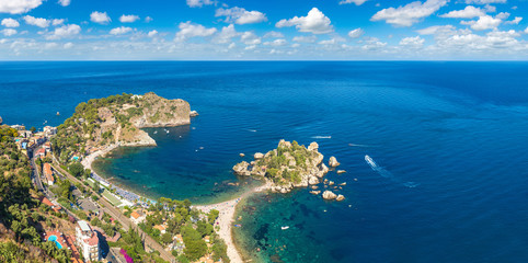 Island Isola Bella in Taormina, Italy