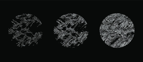 Generative Art with Visualization of Random Perlin Noise. Conceptual image of high tech systems: Artificial Intelligence, Deep Learning, Neural networks and Internet Map.