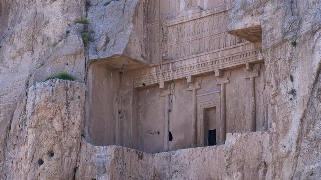 Tomb of Darius the Great, Naqsh-e Rostam Necropolis, Fars Province, Iran, Western Asia, Asia, Middle East, Unesco World Heritage Site