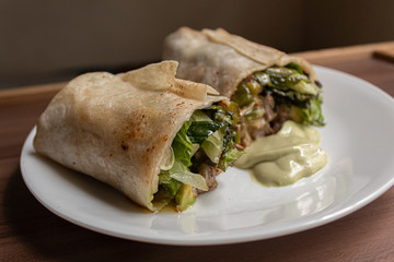 Mexican food Burrito