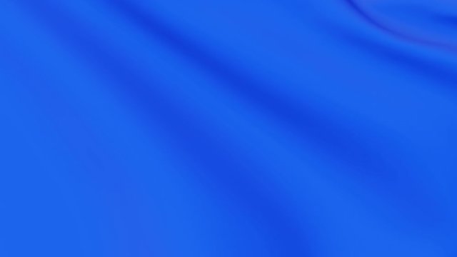 Un drapeau bleu 