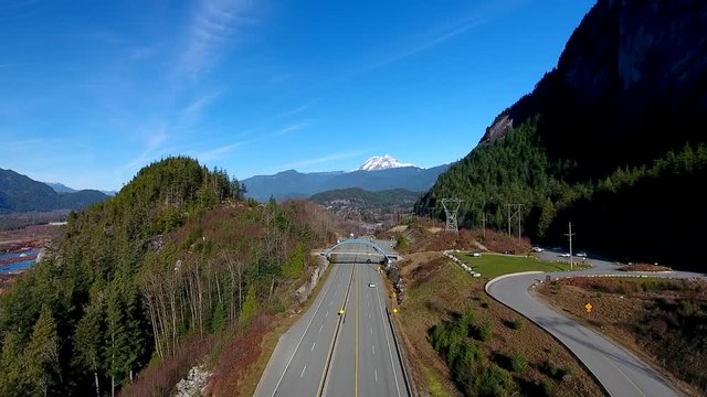 Sea To Sky Highway (Hwy #99) Between Vancouver And Whistler | Beautiful British Columbia Canada