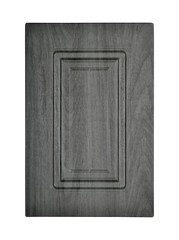 Decorative a grey wooden kitchen cabinet door