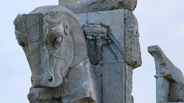 Persepolis, Ceremonial capital of Achaemenid Empire, Fars Province, Iran, Western Asia, Asia, Middle East, Unesco World Heritage Site