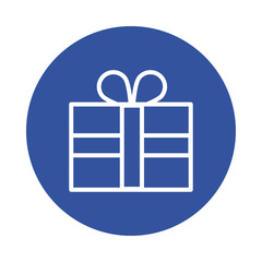 gift box present block style