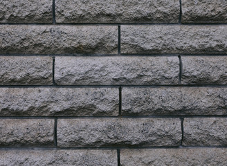 White Long House Brick Background 