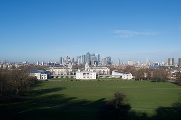 panorama of the city of London