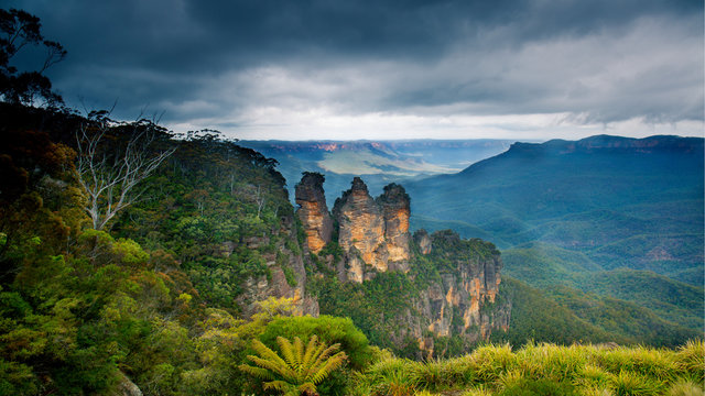 Three Sisters, Blue Mountains, NSW, Australia