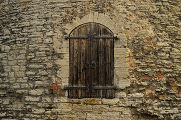 Closed castle door