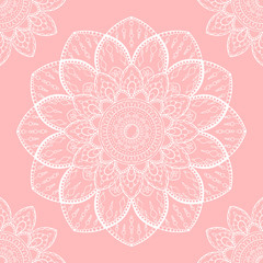 Lace mandala raster template