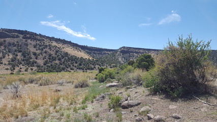 landscape with mountains