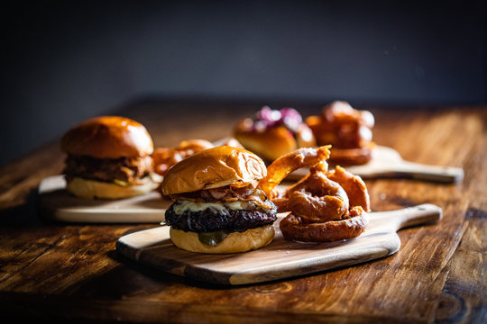 Restaurant food