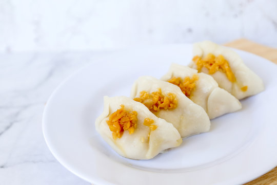 Choi pan or chai kwe cake is an unique traditional asian Food Cuisine dish from Pontianak, Kalimantan Barat, Indonesia.