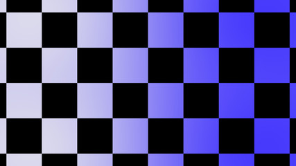 Fototapeta premium Amazing white and blue checker board abstract background,chessboard