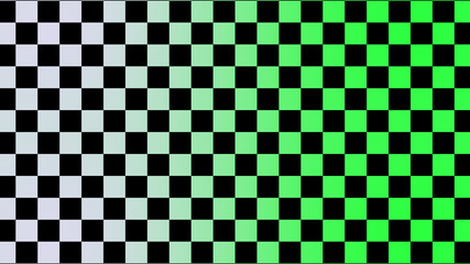 Fototapeta premium Biały i zielony kolor szachownicy streszczenie tło, szachownicy