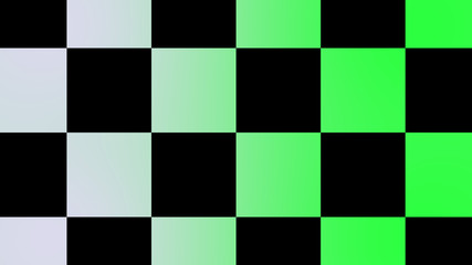 White and green color checker board abstract background,chess board