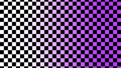 New white and purple checker board abstract background