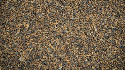 Gravel texture small stones background.