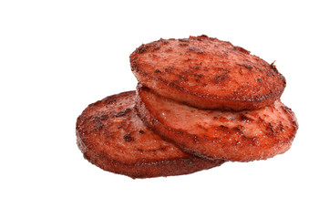 sausage isolated on white background