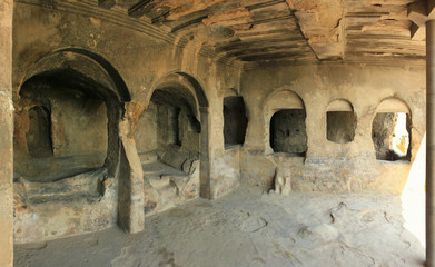 Georgia. The ancient cave city. Uplistsikhe.