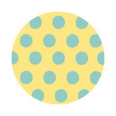 dotted organic pattern block style