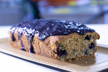 blueberry cake