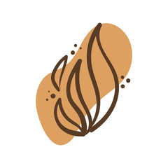 fire flame boho block organic style © Gstudio