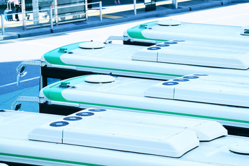 Obraz premium 待機バス