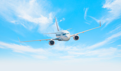 Obraz premium Airplane in the sky 