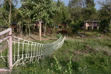 White Rope Bridge 