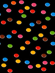 Elagance mix object pattern with color backgound