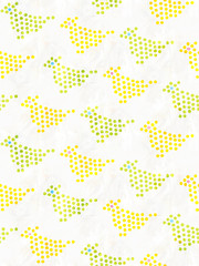 Elagance mix object pattern with color backgound