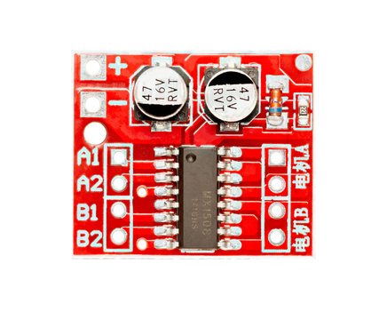 Dual Channel H-Bridge DC Motor Controller, L298 Compatible, MX1508.
