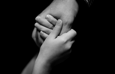 son father,  son, father, hand, black and white, helping hands, help, helping hand, white, black, hold, family, together, son and father, handshake, friendship, people, isolated, human, agreement, chi