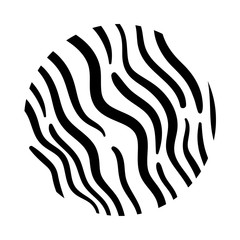 waves organic pattern line style