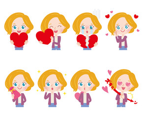 cute type blonde mom_love